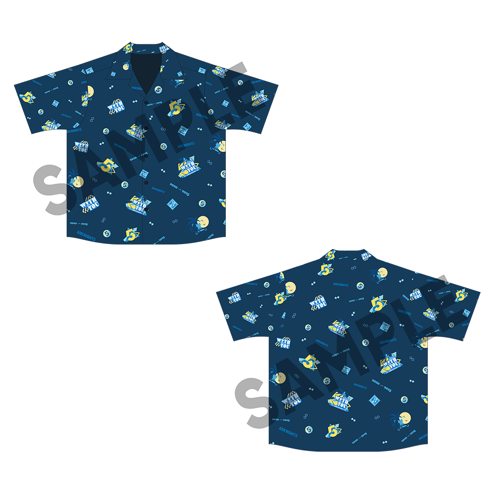 5th Anniversary Key Visial Hawaiian Shirt VER.JP