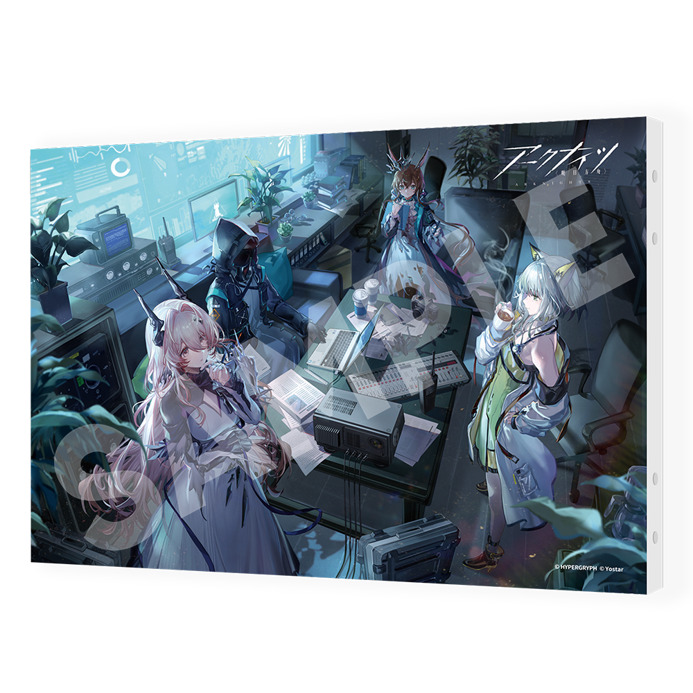 「Just Like Old Times」Canvas Print A (Amiya, Theresa, Kal'tsit, Doctor) VER.JP