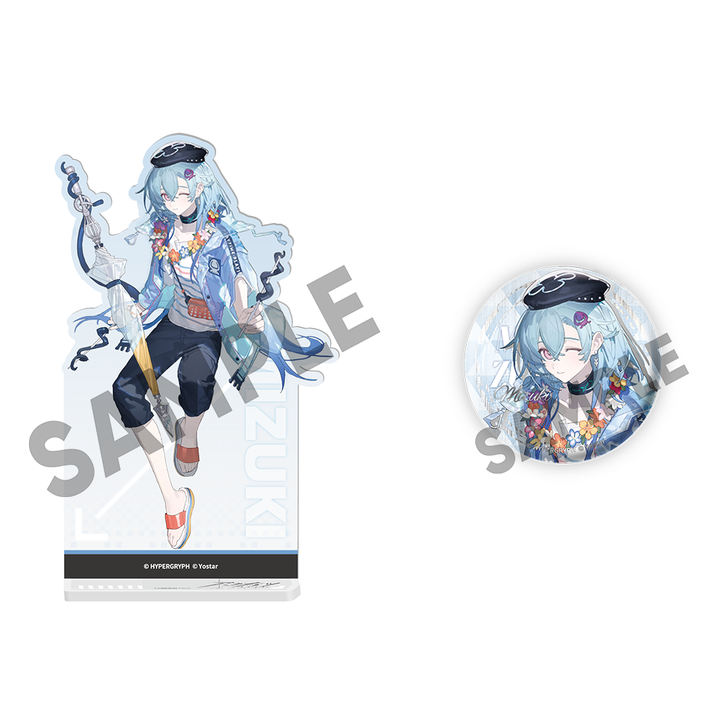 「Guide to the Unknown」Integrated Strategy Badge + Standee Set - Mizuki VER.JP