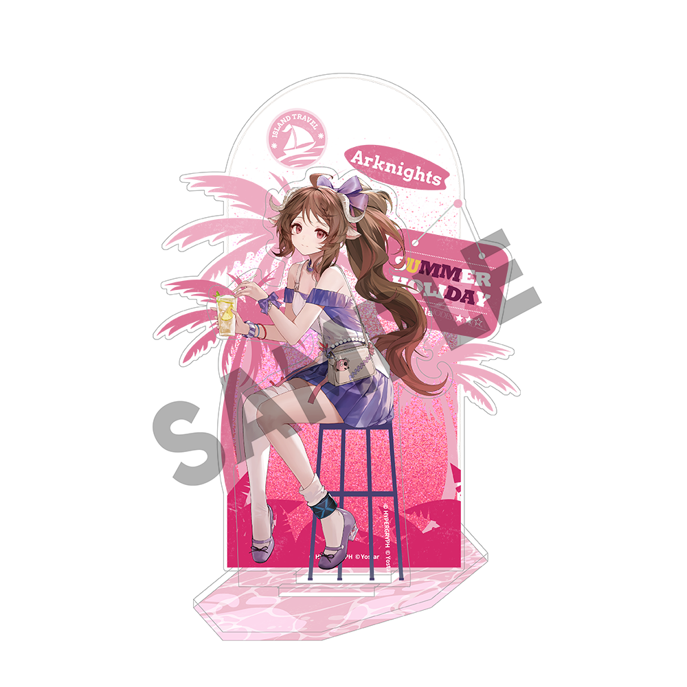 5th Anniversary Key Visial Standee - Eyjafjalla the Hvít Aska VER.JP